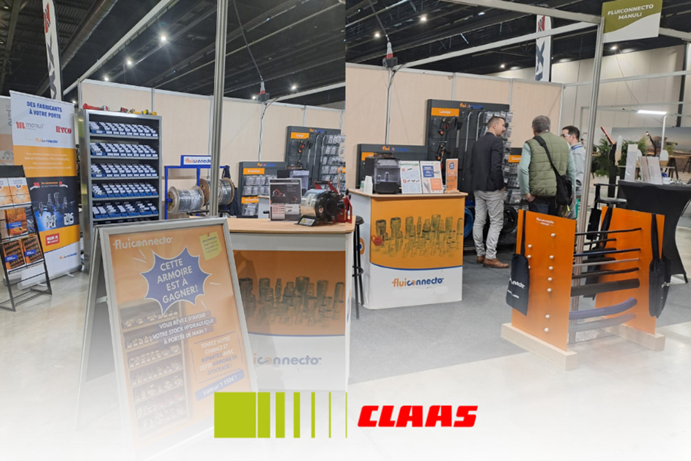 Fluiconnecto France a récemment participé au tout premier Forum Après-Vente CLAAS, le 13 novembre 2025 à Chartres!
